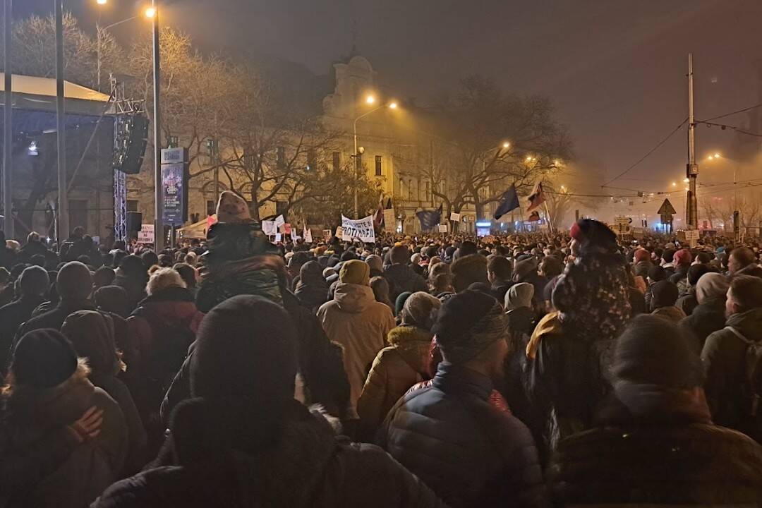 Foto: Opozičné protesty pokračujú aj v novom roku. Kde sa vo štvrtok stretnú Bratislavčania.