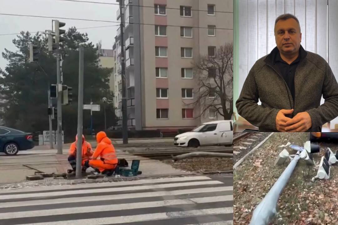 Foto: VIDEO: Nočná nehoda Andreja Danka v Dúbravke, z miesta zrážky odišiel (aktualizujeme)