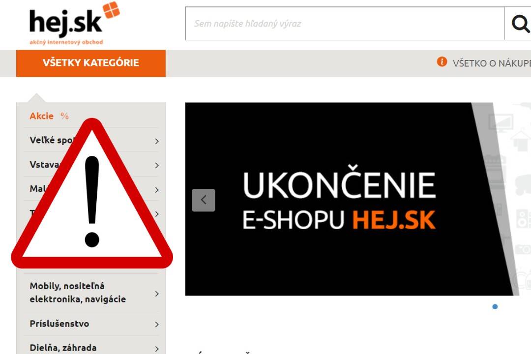 Foto: Známy e-shop s elektrom na Slovensku končí. Čo bude s vašimi reklamáciami?