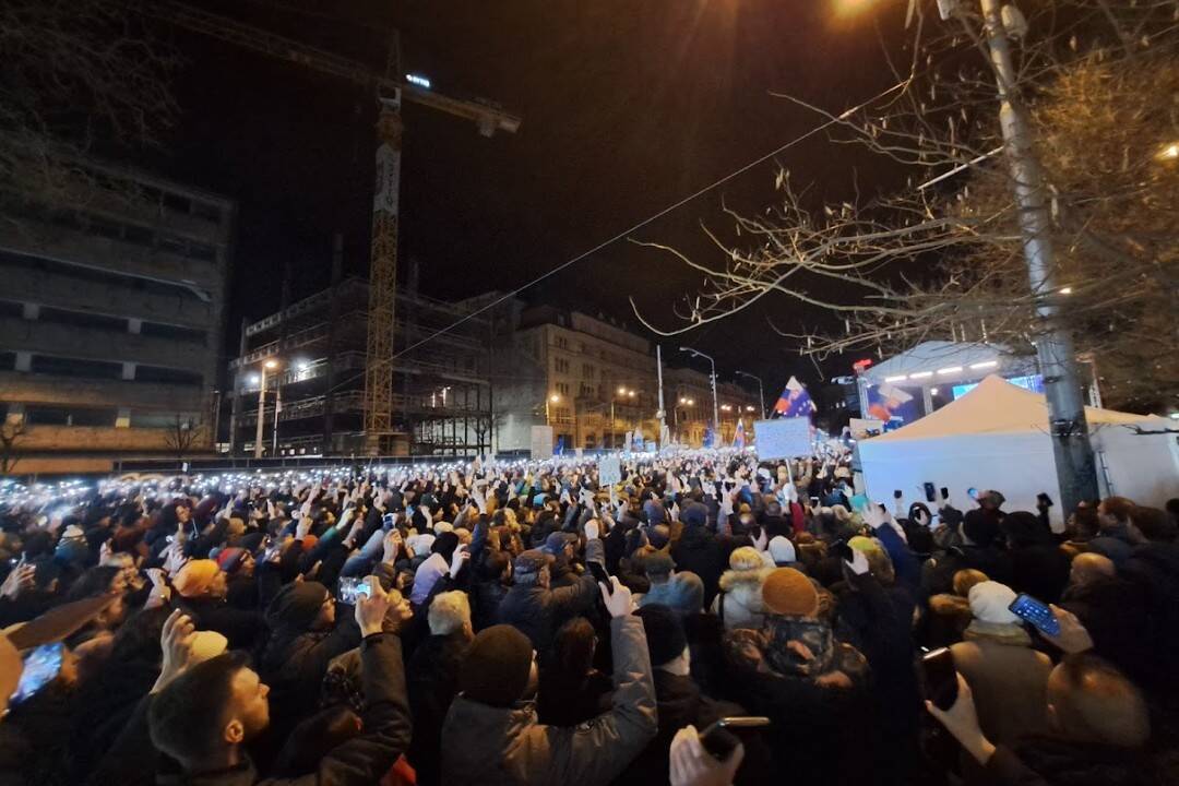 Foto: Opozícia pripravuje ďalší protest proti novele Trestného zákona, zmenil sa však deň konania aj miesto