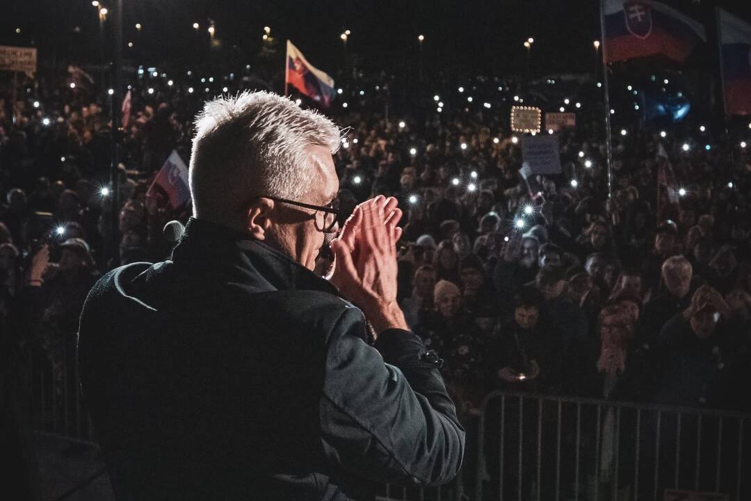 VIDEO: Ivan Korčok sa v nedeľu stretol na svojom podujatí s Bratislavčanmi, prišiel ho podporiť aj Vallo