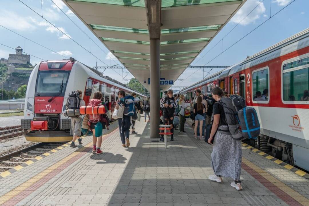 Foto: ZSSK vypraví dva mimoriadne vlaky na Pohodu do Trenčína. Jeden pôjde z Bratislavy, druhý z Košíc