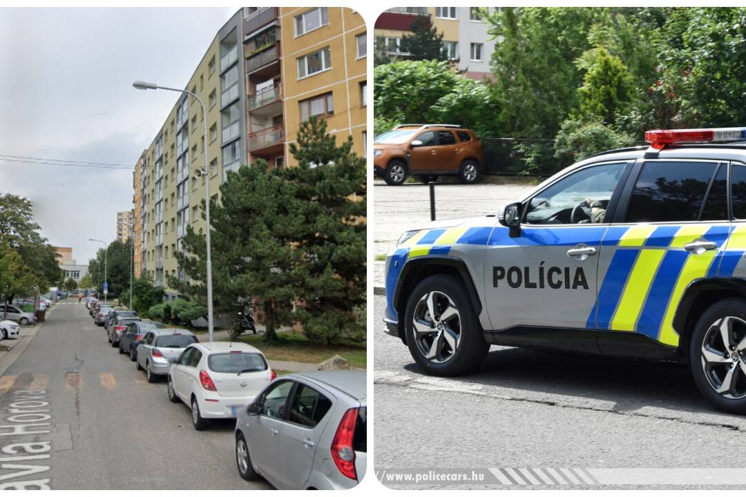 Foto: Tragické ráno v Devínskej Novej Vsi. Po páde z piateho poschodia zahynul muž