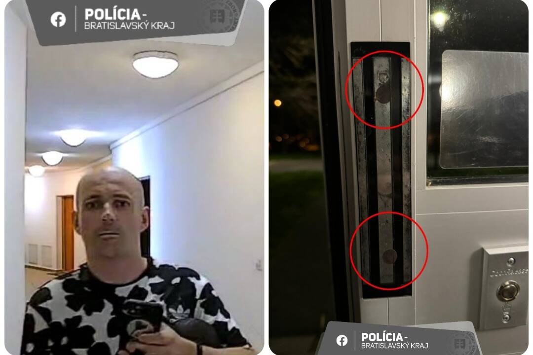 Foto: Objavil sa na vašich dverách silikón? Pravdepodobne sa vám niekto vlámal do bytu, upozorňuje bratislavská polícia