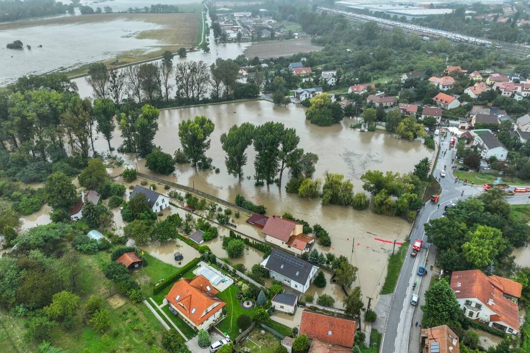 Foto: Devínska Nová Ves vyčíslila predbežné škody po povodniach. Vyšplhali sa na vyše 112 miliónov eur