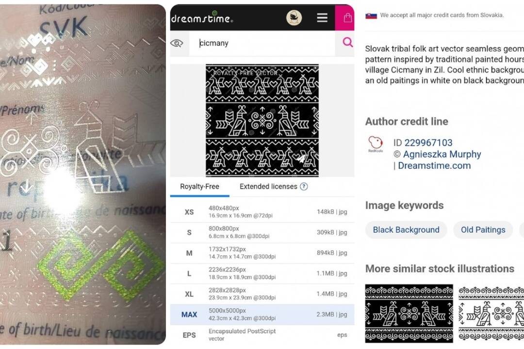Foto: Národná hrdosť či faux pas? Dizajn nových slovenských pasov je z americkej fotobanky od poľskej umelkyne