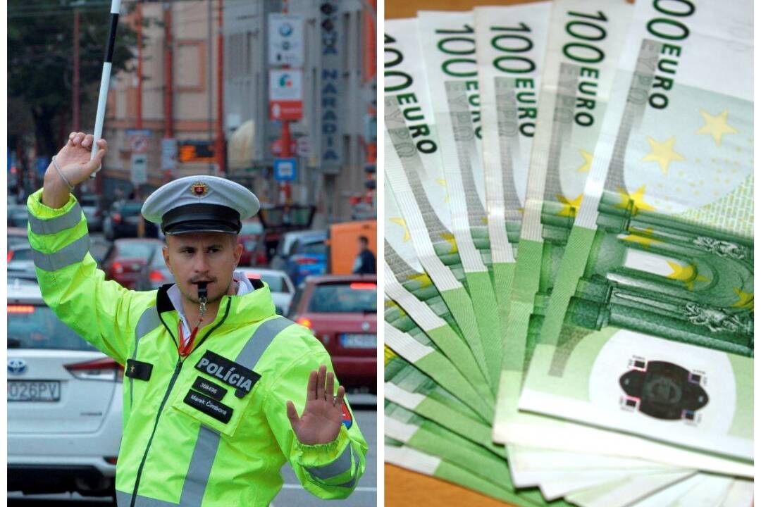 Foto: V Bratislave zadržali policajta s úplatkom 6-tisíc eur! Má vraj ísť o samotného okresného riaditeľa dopravnej polície