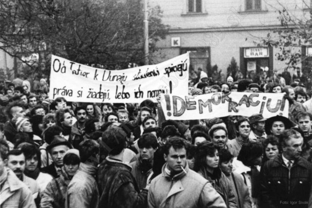 Foto: Deň, ktorý zmenil históriu: 17. novembra si pripomíname hodnoty slobody a demokracie