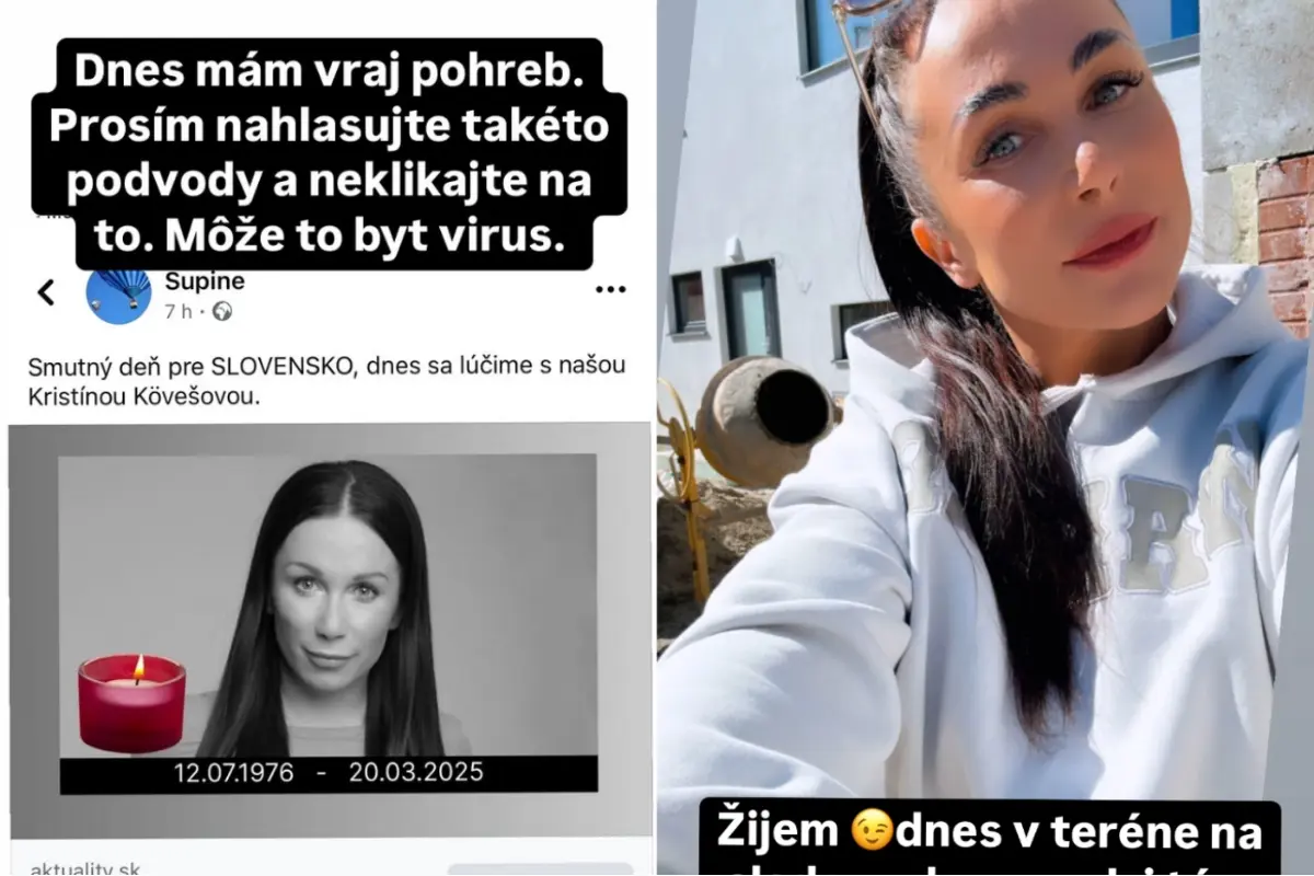 Na internete sa šíria informácie o smrti markizáčky Kövešovej, o hoaxe prehovorila sama redaktorka, vydala varovanie