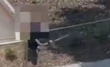 VIDEO: Na ulici v Rači šermoval muž mačetou. Už ho riešia policajti