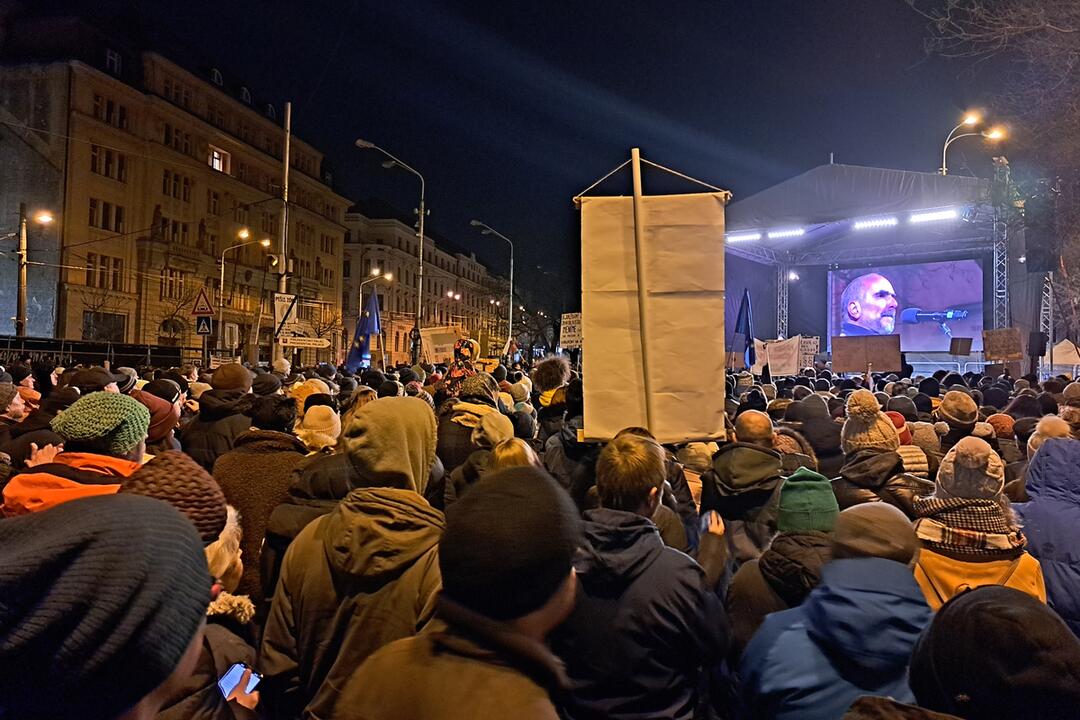 FOTO: Protest v Bratislave navštívilo vyše 20-tisíc ľudí, foto 6