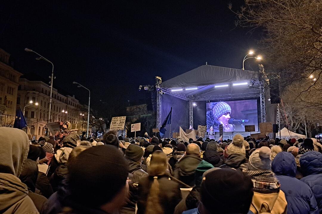 FOTO: Protest v Bratislave navštívilo vyše 20-tisíc ľudí, foto 8