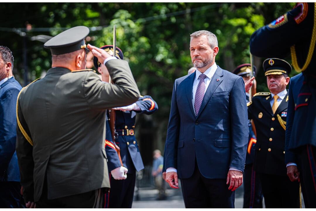 FOTO: Slovensko má nového prezidenta. Takto vyzerala inaugurácia Petra Pellegriniho, foto 8