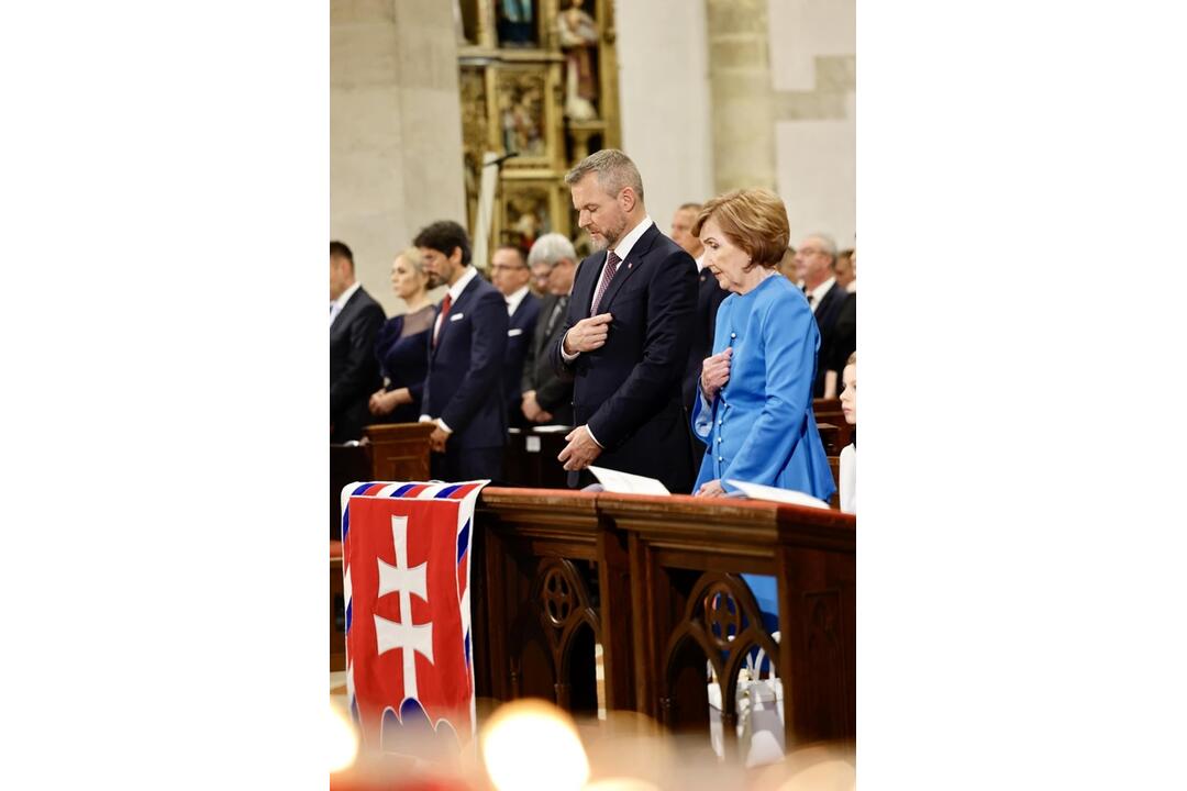 FOTO: Slovensko má nového prezidenta. Takto vyzerala inaugurácia Petra Pellegriniho, foto 1