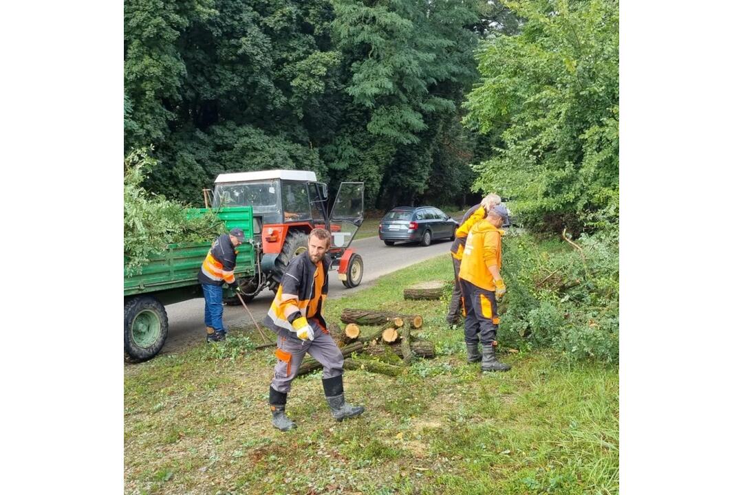 FOTO: V Stupave odstraňujú následky povodní. Mesto má to najhoršie za sebou, foto 1