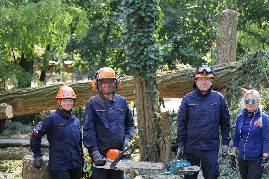 FOTO: Brigádnici upratovali bratislavskú ZOO po povodni, foto 5