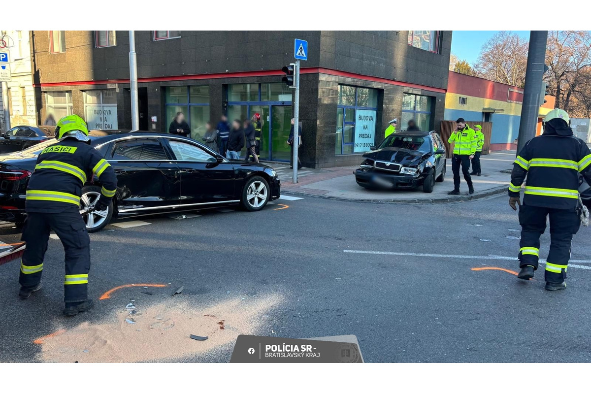 FOTO: Nehoda Ladislava Kamenického na Karadžičovej ulici, foto 3